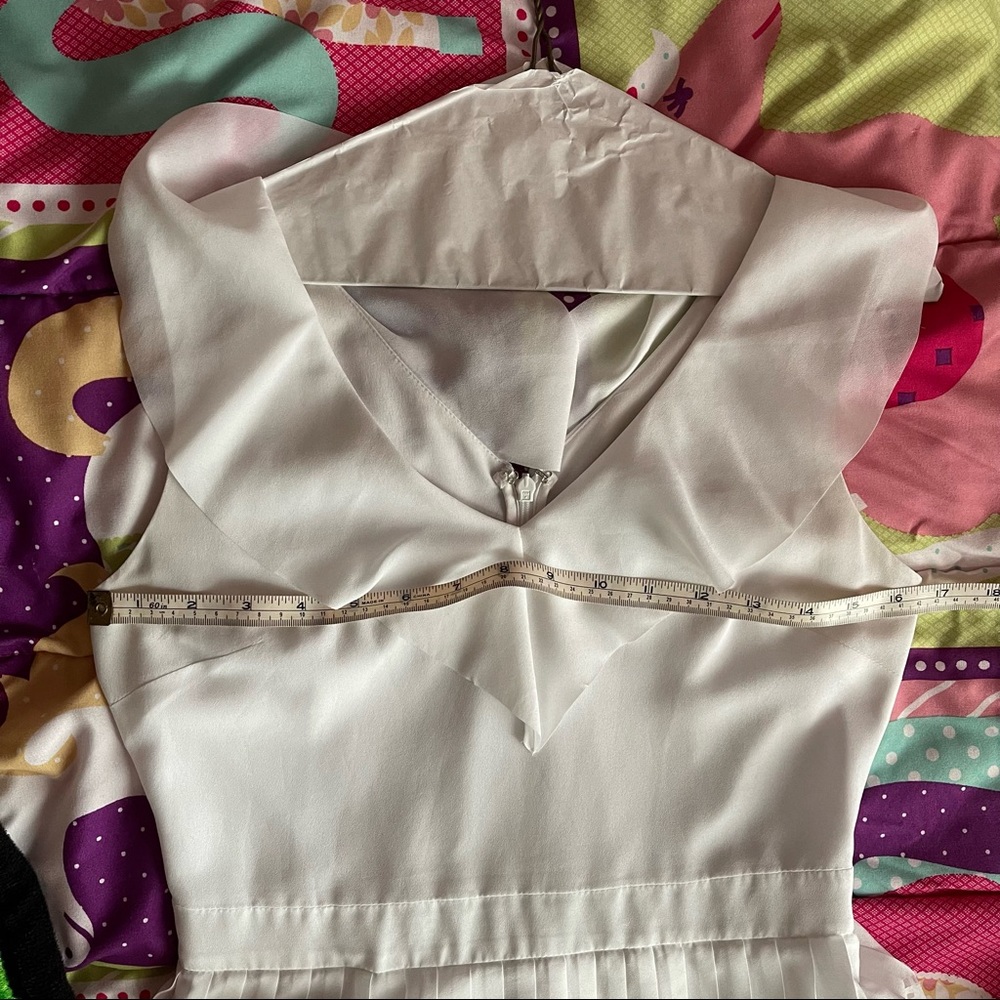 Banana Republic White Midi Dress - Picture 8 of 12